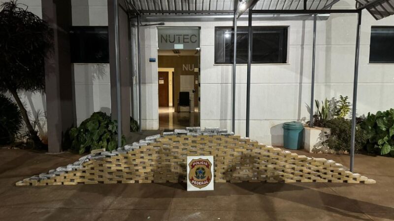 Apreensão de 270 kg de cocaína ocorreu em Dourados 