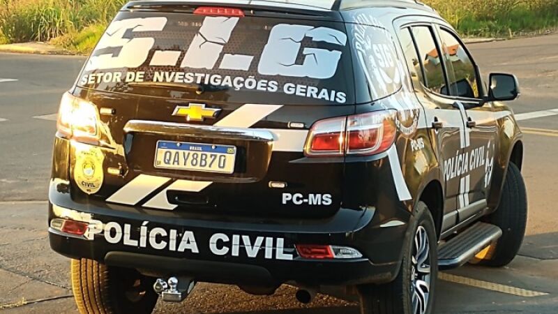 Veículo da Polícia Civil de Três Lagoas 