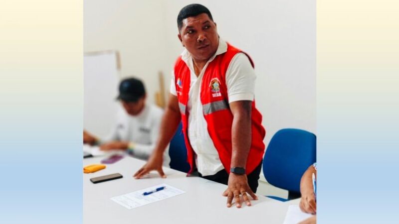 Coordenador do Dsei (Distrito Sanitário Especial Indígena) Médio Rio Purus, Antônio Cícero Santana da Silva Apurinã