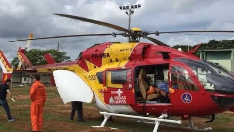 Helicóptero atuava em resgate quando caiu