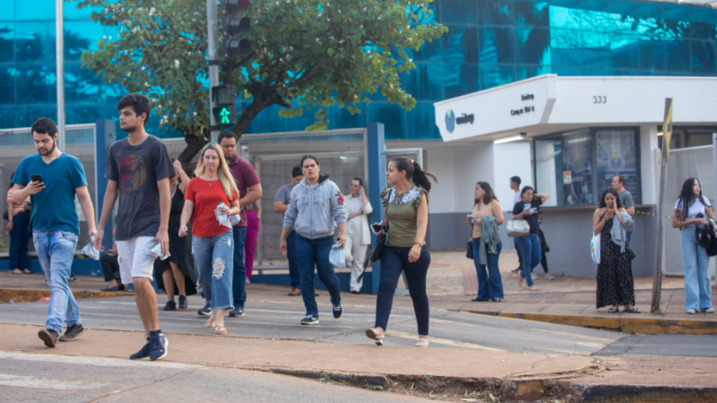 Campo Grande foi uma dos locais de provas do CNU