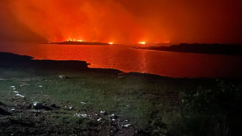 Incêndio no Pantanal sul-mato-grossense