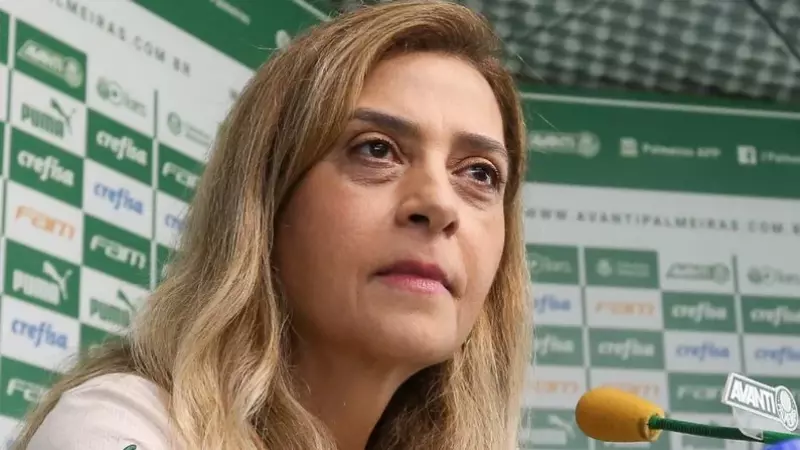 Leila Pereira, presidente da S.E Palmeiras 