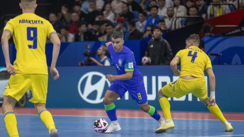 O sul-mato-grossense Marcênio estreou em jogo decisivo da Copa do Mundo contra a seleção ucraniana