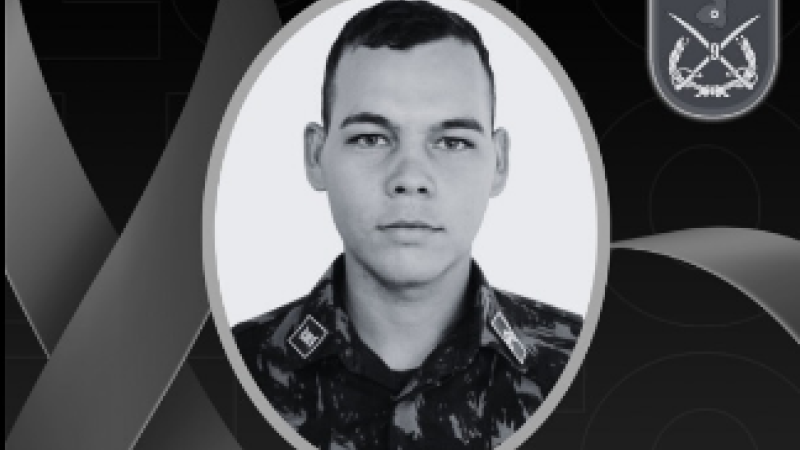 Cabo do Exército Brasileiro, Valdeir Mendes de Siqueira, de 24 anos