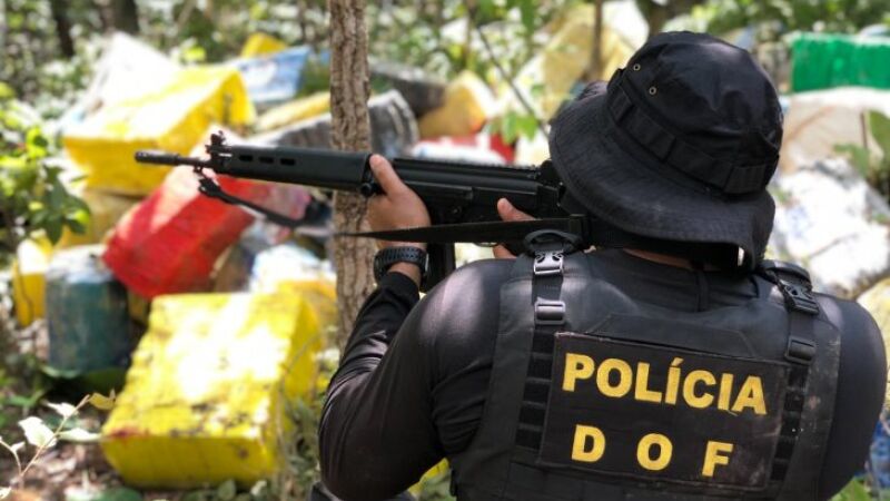 Agentes do DOF em ação nas rodovias de MS