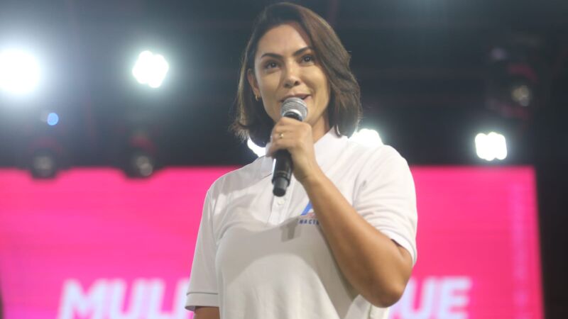 Michelle Bolsonaro exalta Adriane Lopes e reforça valores de direita