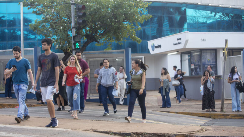 Enem dos concursos realizado na Uniderp, em Campo Grande