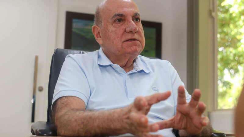 Carlos Melke, presidente da Associação Beneficente São Julião, administradora do Hospital São Julião