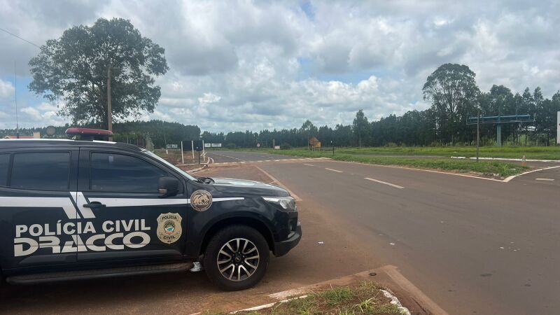 Policiais do Dracco em operações 