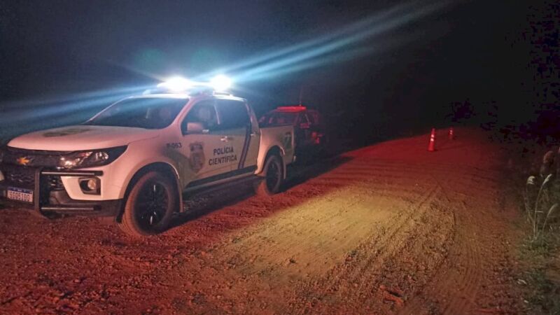 Local onde Antônio morreu esfaqueado 