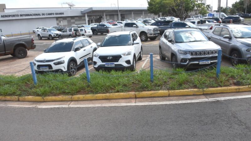 Estacionamento do Aeroporto Internacional de Campo Grande terá nova direção