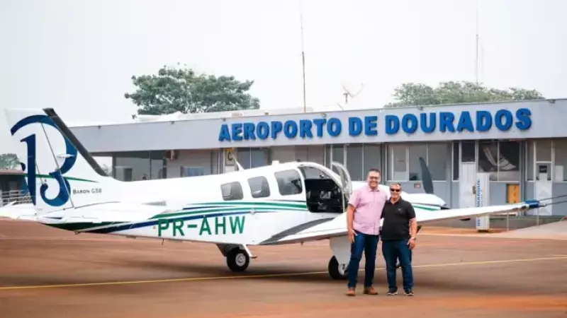 No dia 26 de setembro o prefeito Alan Guedes, que perdeu a disputa pela reeleição, divulgou imagens de um 