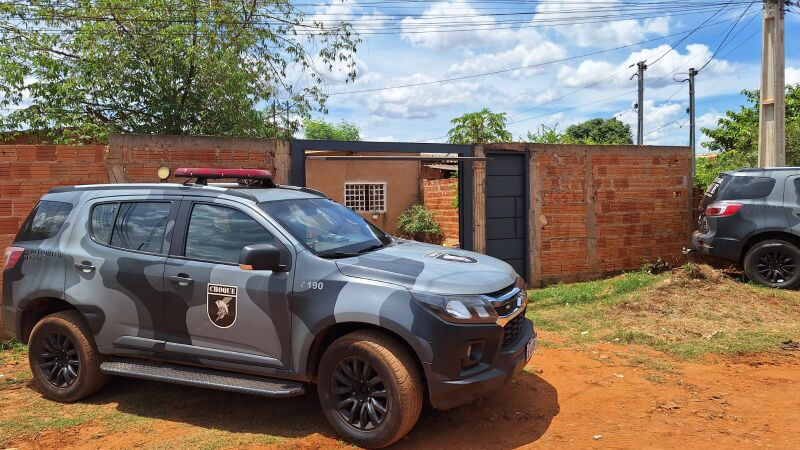 Viaturas do BPMChoque no Jardim Novo Samambaia