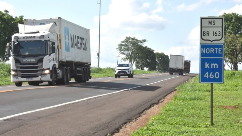 BR-163 sofre com a falta de investimentos em Mato Grosso do Sul