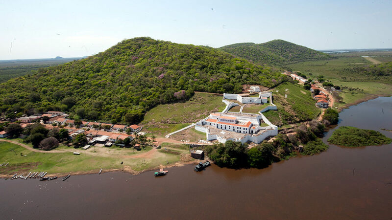 Amuleto: palco de grandes batalhas contra espanhóis e paraguaios no século 19, fortificação tinha a imagem  da santa estampada em sua muralha, o que intimidava os inimigos