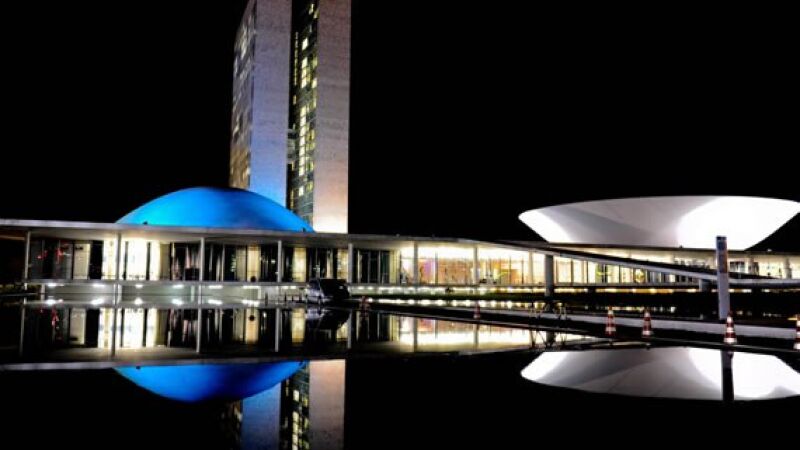 Congresso Nacional, sediado em Brasília 
