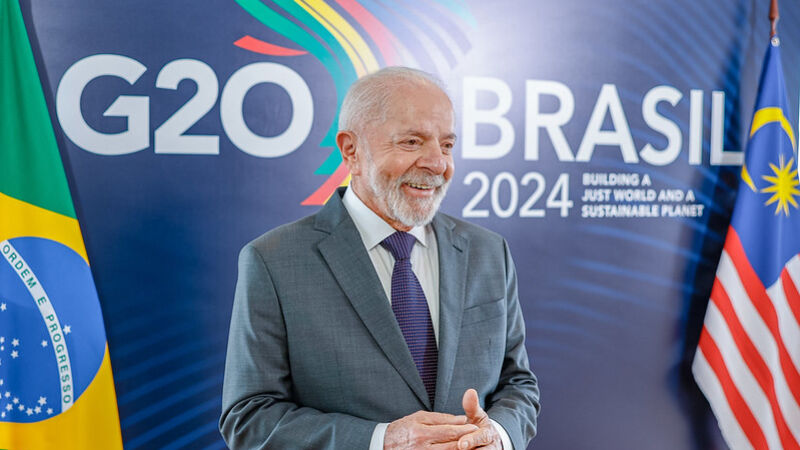 Presidente Lula, durante cúpula do G20