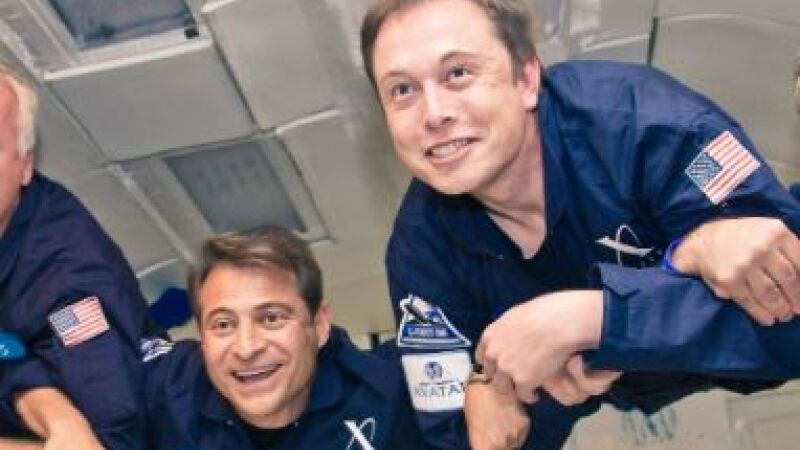 Peter Diamandis e Elon Musk