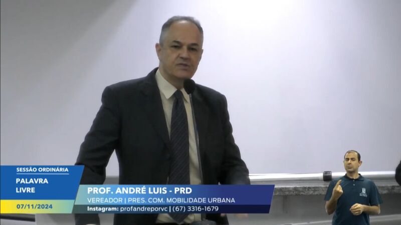 Vereador inclusive abriu discurso questionando se há 300 servidores que trabalham com licitação em Campo Grande