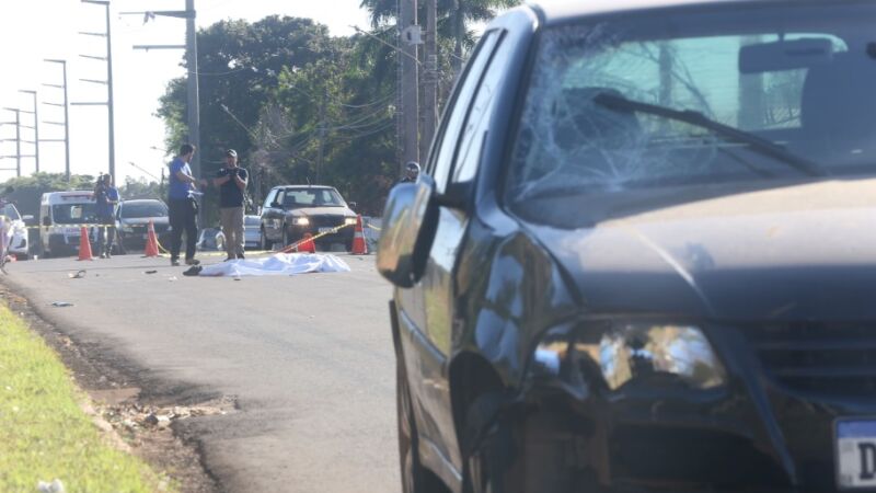 Acidente de trânsito em Campo Grande