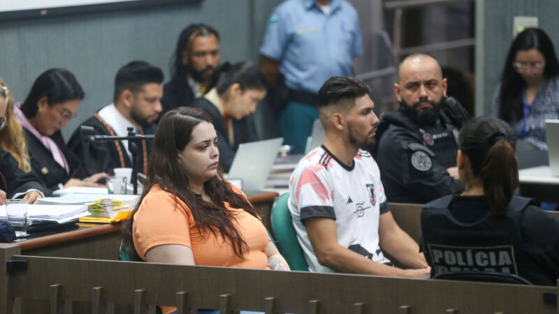 Stephanie de Jesus da Silva e Christian Campoçano Leitheim foram condenados pelos jurados por terem assassinado a menina Sophia