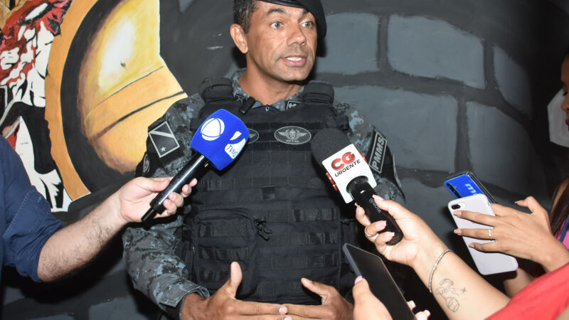 Comandante do Choque destacou que criminoso tinha perfil agressivo, violento e 