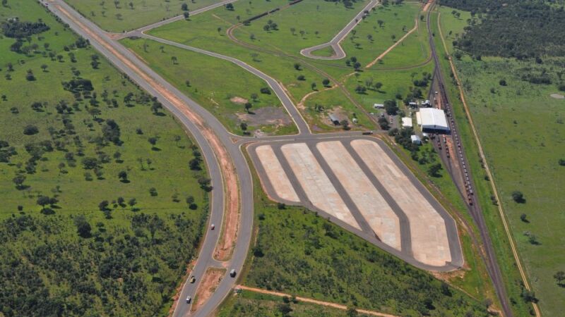 Atualmente, o único trecho duplicado da do anel viário está na entrada do 