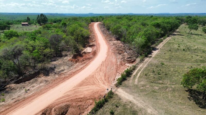 Estrada Pirizal, local onde ocorreu o incidente