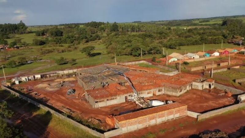 Hospital de Coronel Sapucaia terá 2,2 mil metros quadrados e foi orçado em R$ 9,18 milhões em contrato assinado em junho de 2022