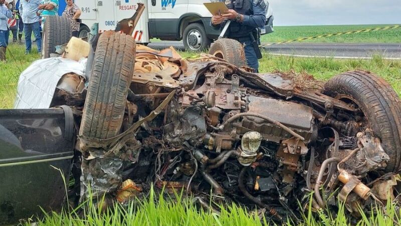 Homem morre após invadir pista e bater de frente com caminhonete na MS-306