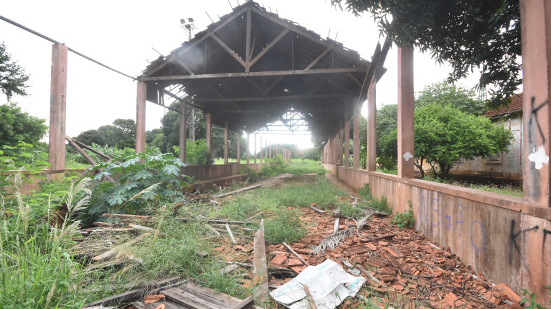 O complexo ferroviário de Campo Grande, onde fica a rotunda, deve ser reformado ainda neste ano