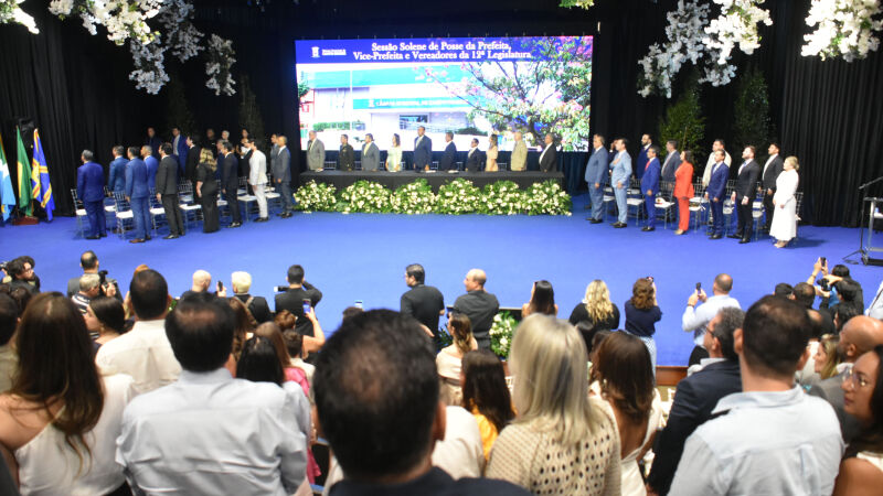 Solenidade de Posse Eleições Municipais 