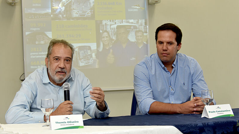 Themis Oliveira foi apresentado na manhã de ontem como novo diretor-presidente do Consórcio Guaicurus, em Campo Grande