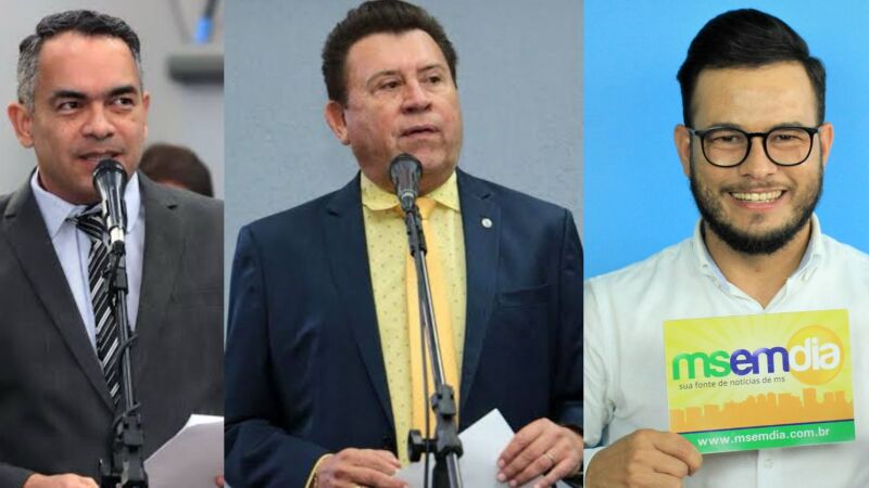 Sando Benites, Valdir Gomes e Paulo Lands, ex-vereadores, agora serão secretários