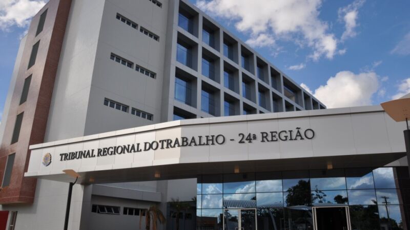 Fachada do Tribunal Regional do Trabalho da 24ª Região