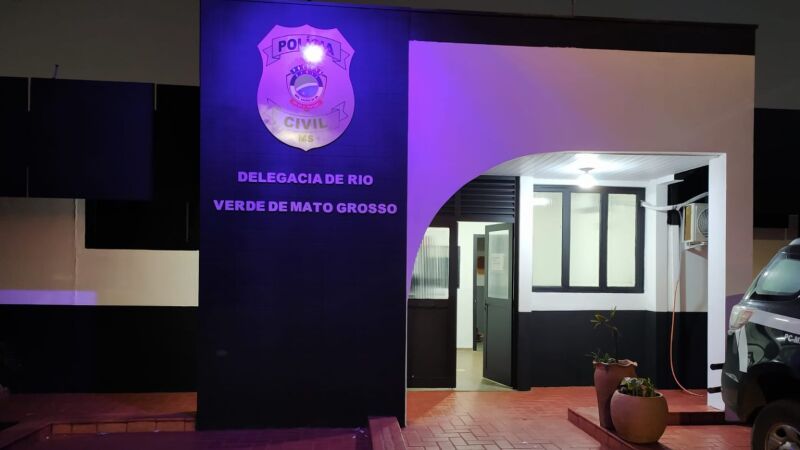 Delegacia de polícia de Rio Verde, onde o caso foi registrado