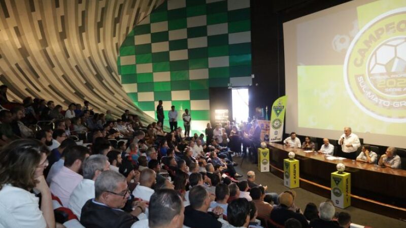 Campeonato Sul-mato-grossense de Futebol é lançado com novo formato