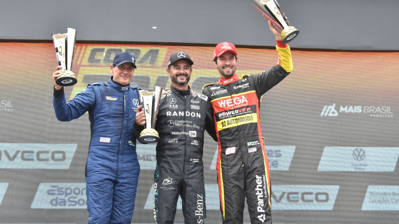 Roberval Andrade venceu 1ª corrida da categoria 