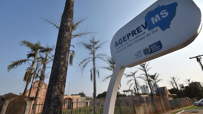 Agência de Previdência Social de MS (Ageprev) é responsável pelo pagamento de aposentadorias