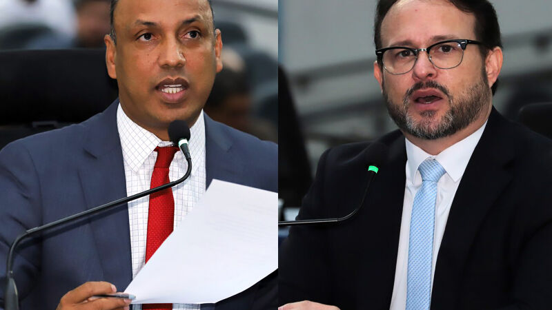 Os vereadores Junior Coringa (MDB) e Dr. Lívio (União Brasil) foram os responsáveis pelos pedidos