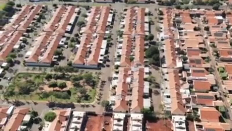 Vista aérea do Condomínio Village Parati