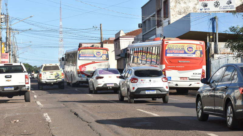 Corredor de ônibus na Avenida Calógeras ligaria o Centro ao Terminal Morenão, um dos mais movimentados de Campo Grande