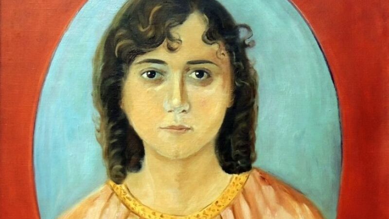 Lídia Baís: autorretrato simboliza a Trindade