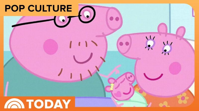 Família Pig ganhou uma nova integrante, a caçula Evie