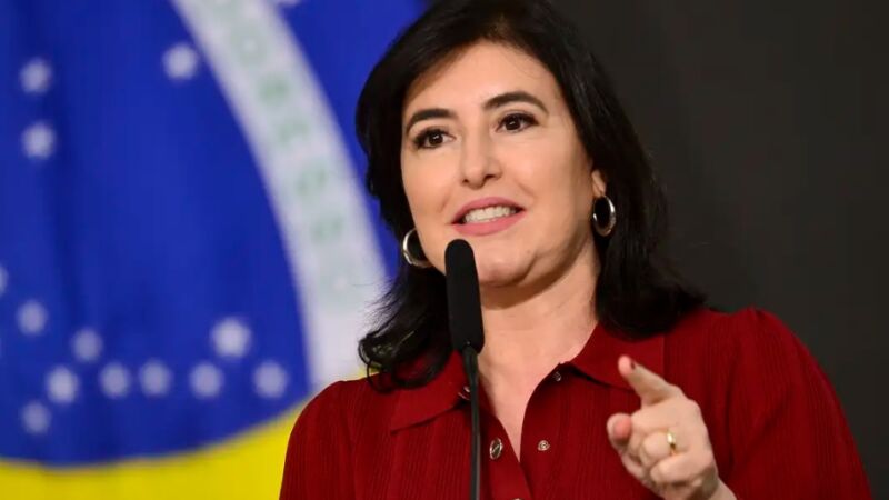 Ministra do Planejamento, Simone Tebet
