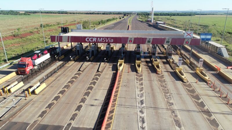 Pedágio nas nove praças ao longo dos 845 km da BR-163 em MS ficou 5,53% mais caro a partir deste sábado (14)