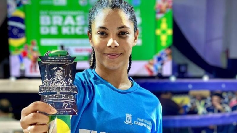 Atleta beneficiada pelo bolsa-atleta de Campo Grande é prata em competição nacional