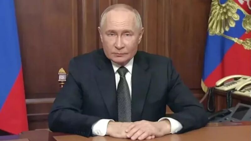 O presidente russo, Vladimir Putin
