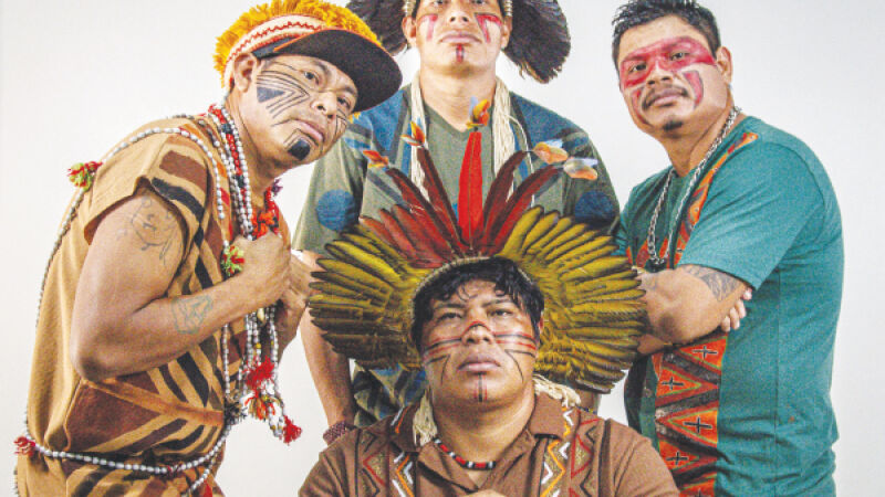 Na ativa desde 2009: primeiro grupo de rap indígena do País, o Brô Mc's é formado pelos irmãos Bruno e Clemerson Veron e Charlie e Kelvin Peixoto